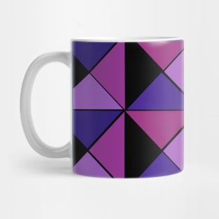 3D Illusion Squared - Violet Blue Mug